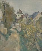 Paul Cezanne La maison du Docteur Gachet a Auvers-sur-Oise oil painting reproduction